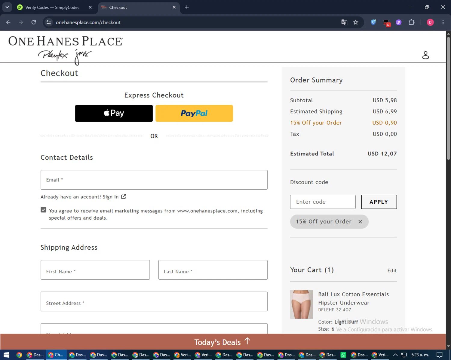 OneHanesPlace coupon code tested July 2026 – Coupons Scout