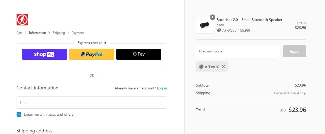 Outdoor Tech coupon code tested July 2026 – Coupons Scout