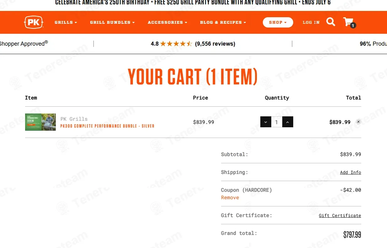 PK Grills coupon code tested July 2026 – Coupons Scout