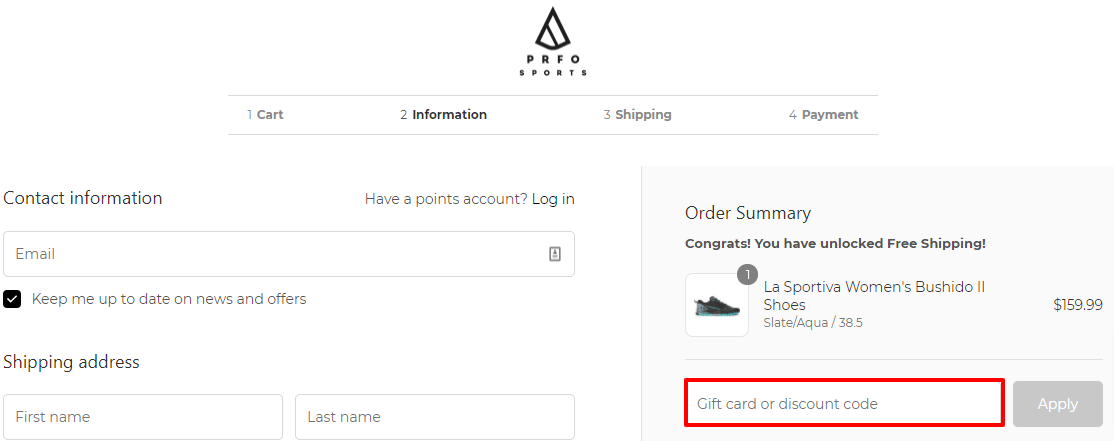 PRFO Sports coupon code tested July 2026 – Coupons Scout