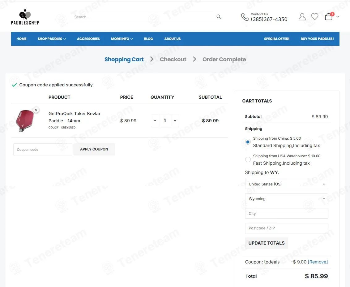 Paddles Shop coupon code tested July 2026 – Coupons Scout