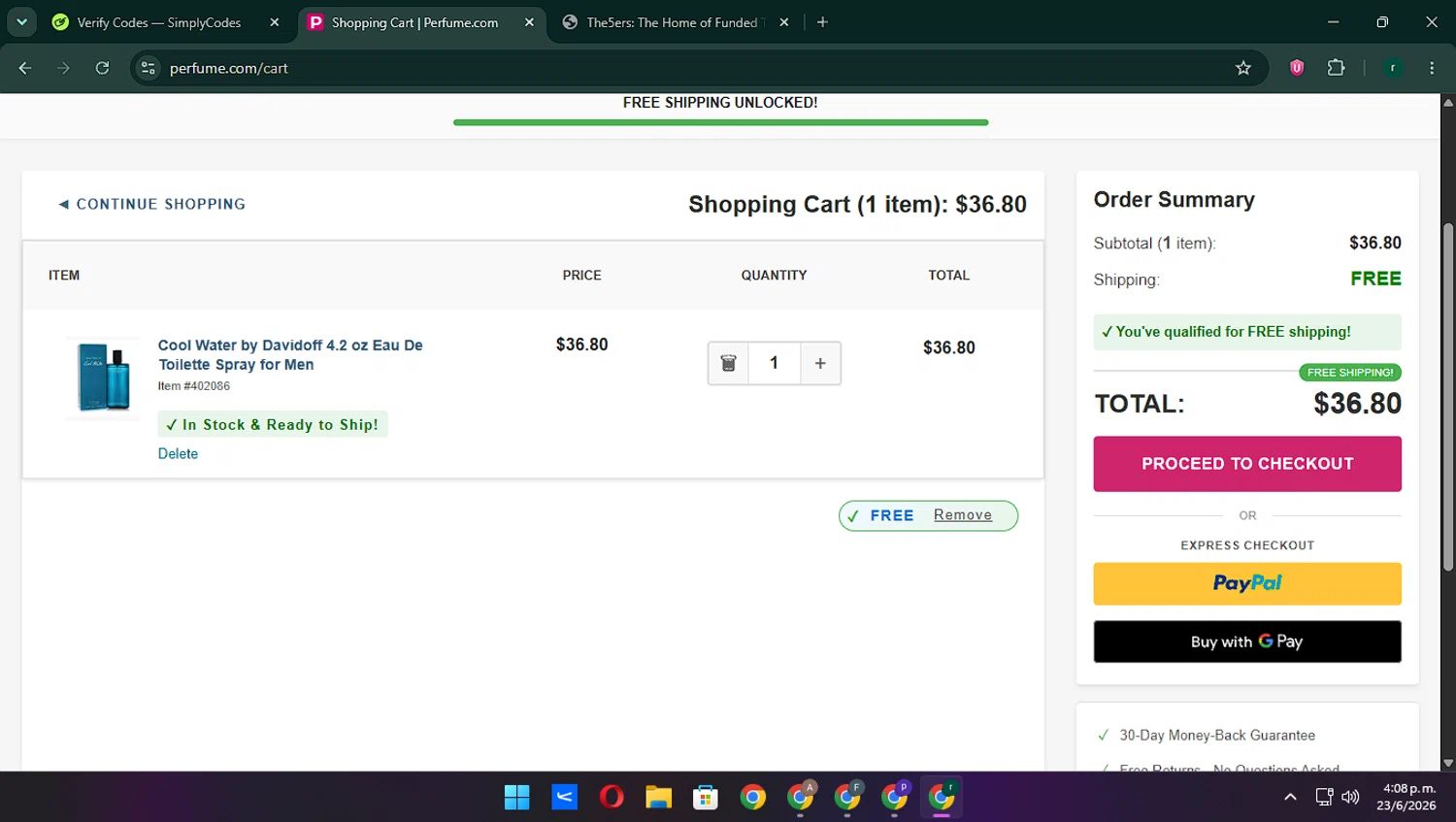 Perfume.com coupon code tested September 2026 – Coupons Scout