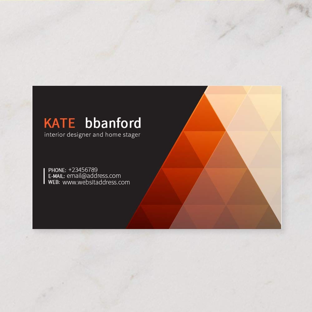 Vistaprint custom business card printing designed for small business branding needs