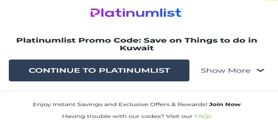 Platinumlist coupon code tested September 2026 – Coupons Scout