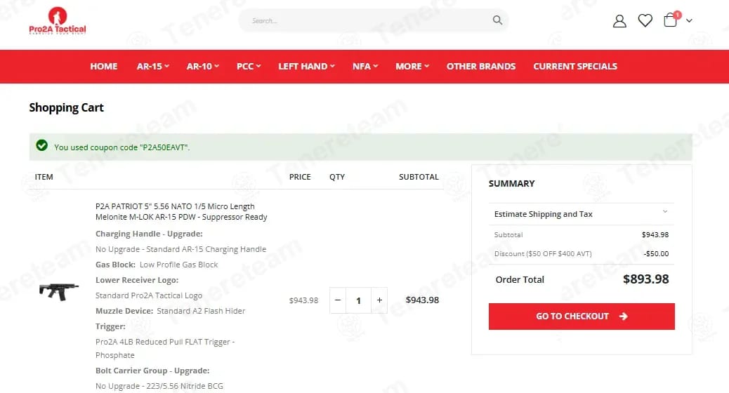 Pro2A Tactical coupon code tested July 2026 – Coupons Scout