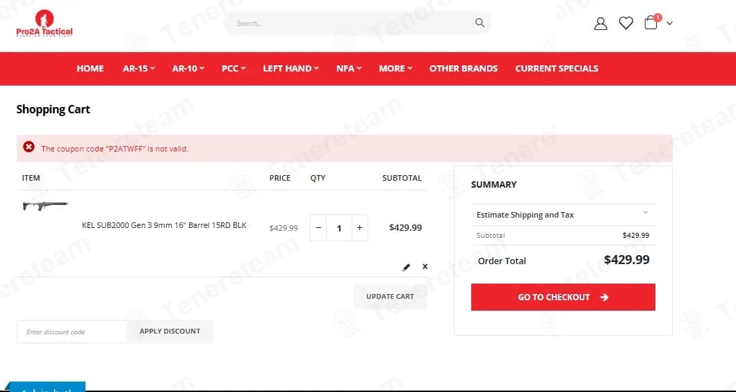 Pro2A Tactical coupon code tested July 2026 – Coupons Scout