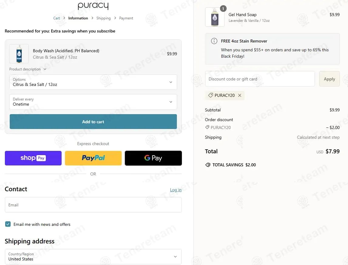 Puracy coupon code tested July 2026 – Coupons Scout