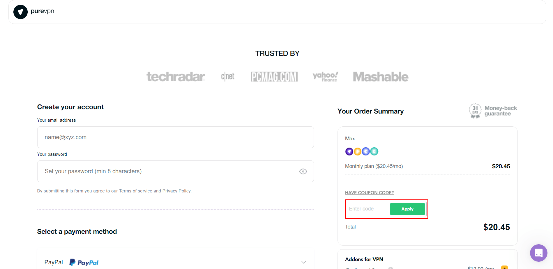 PureVPN coupon code tested July 2026 – Coupons Scout