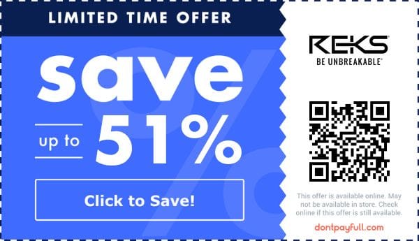 REKS coupon code tested July 2026 – Coupons Scout