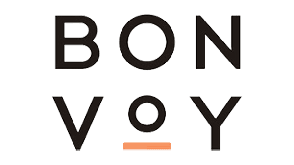 Marriott Bonvoy hotel loyalty program logo representing global brand portfolio