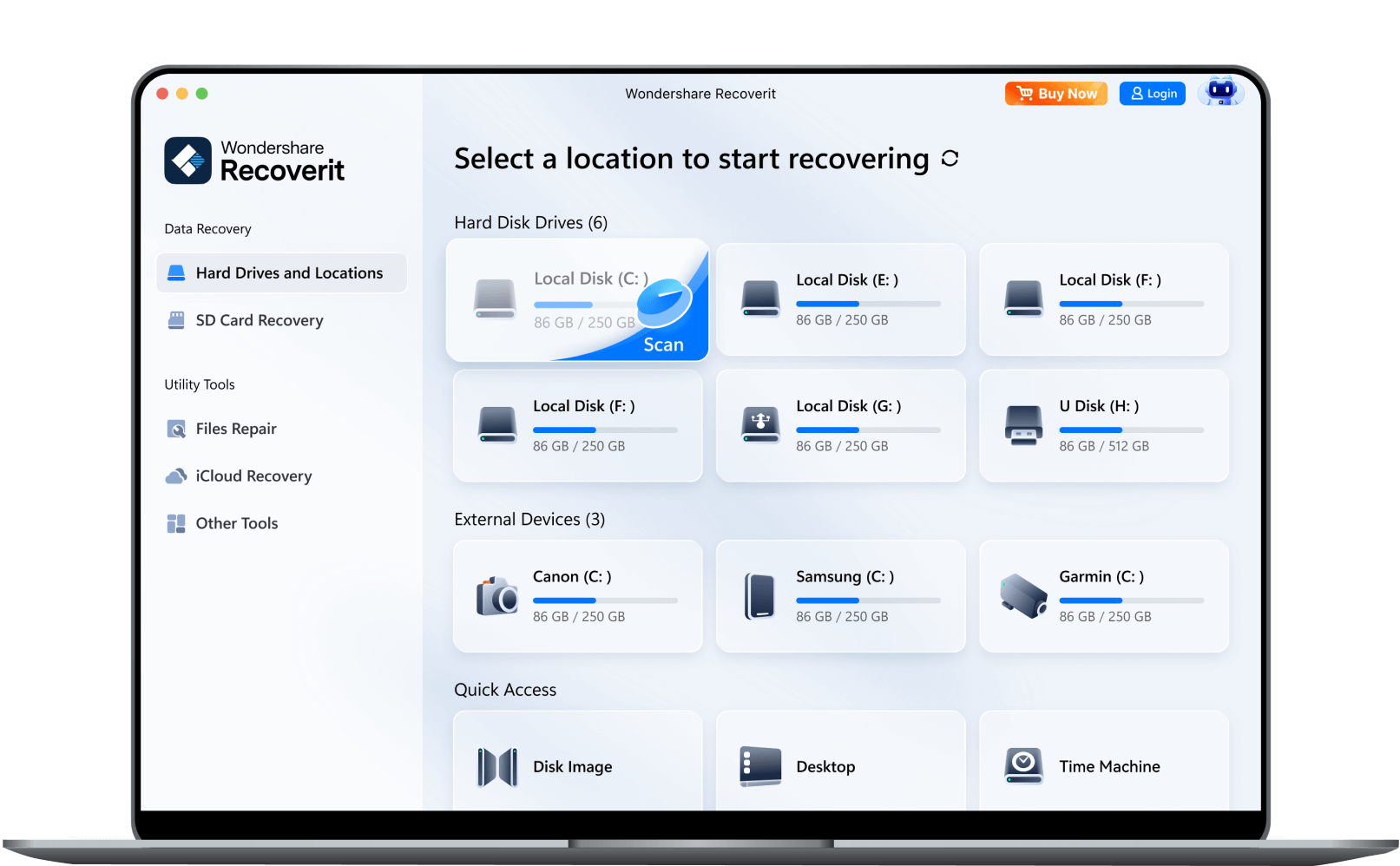 Recoverit Mac official product July 2026