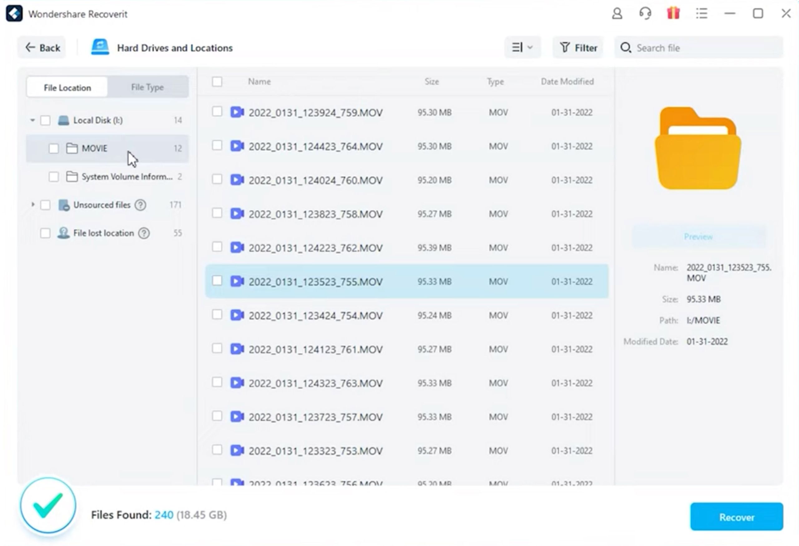 Recoverit Windows official product July 2026