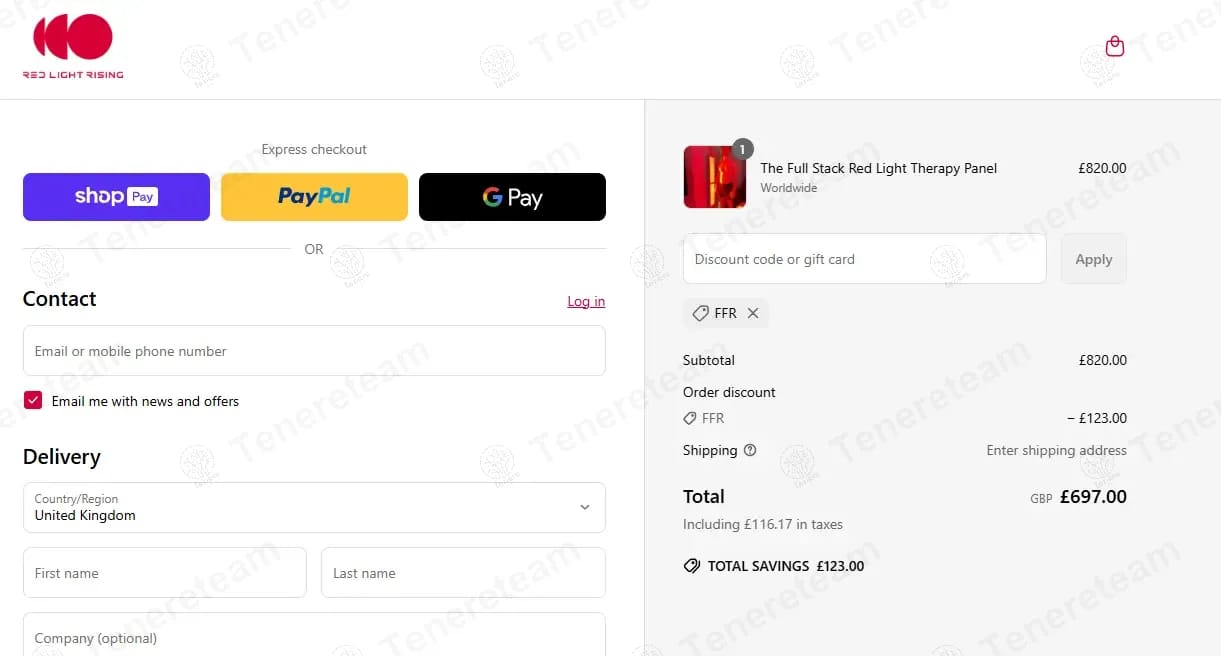 RedLight Rising coupon code tested July 2026 – Coupons Scout
