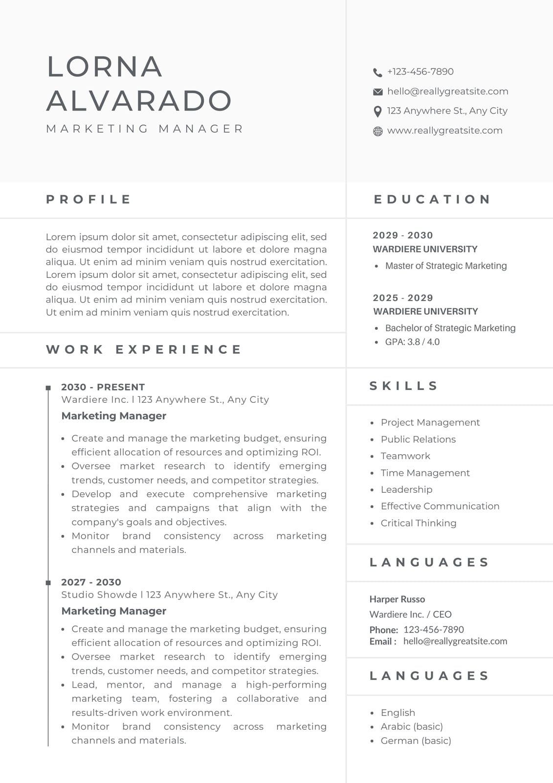 Canva free customizable resume templates gallery showing multiple layouts for professional design