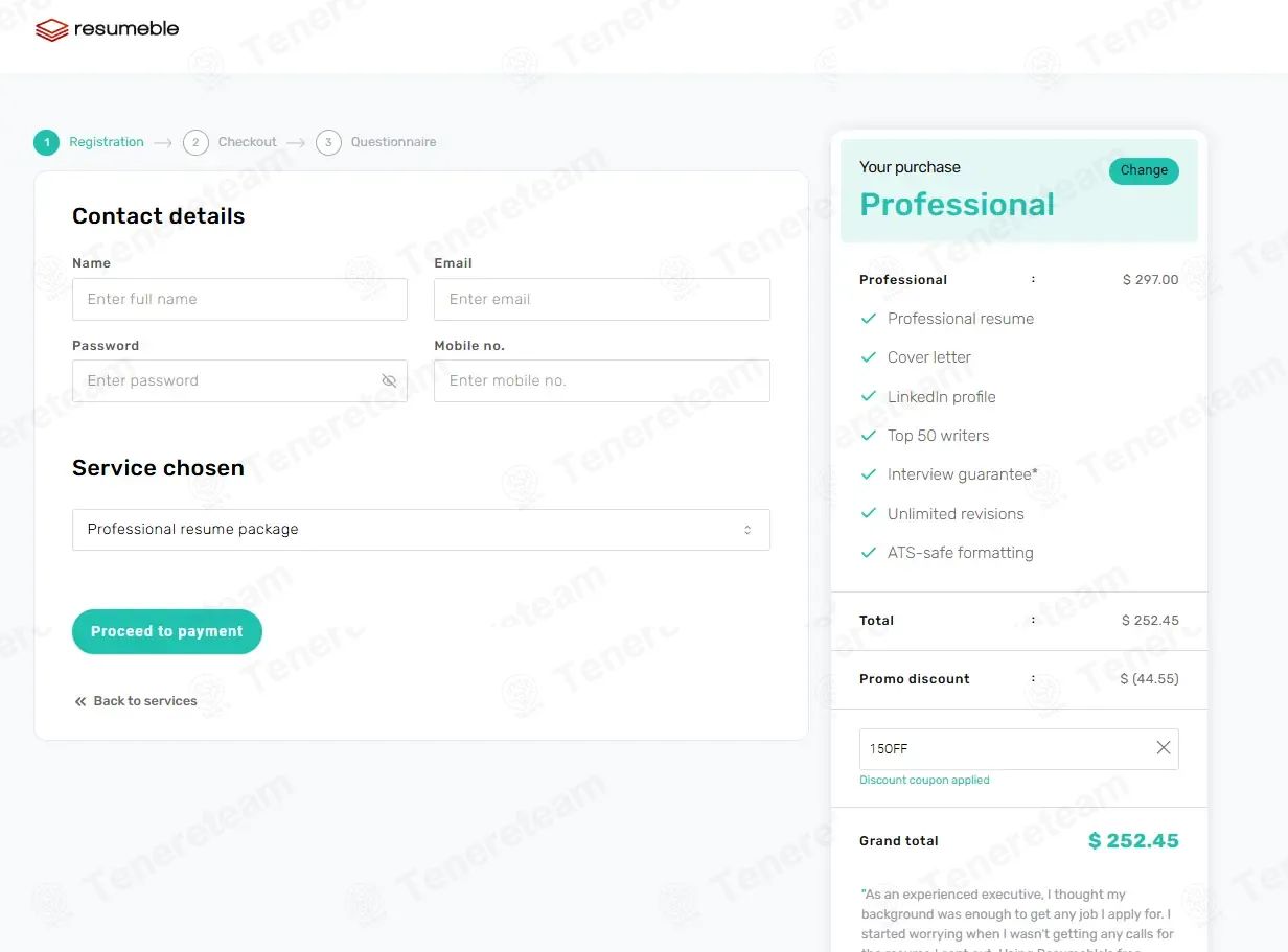Resume.io coupon code tested September 2026 – Coupons Scout