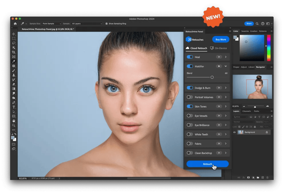 Retouch4me official product July 2026