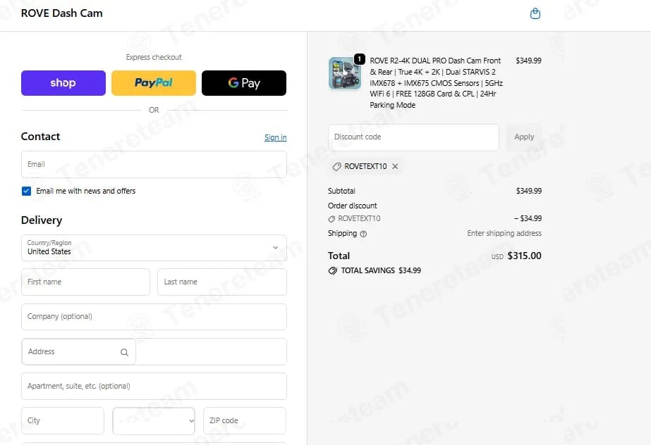 RoveDashcam coupon code tested September 2026 – Coupons Scout