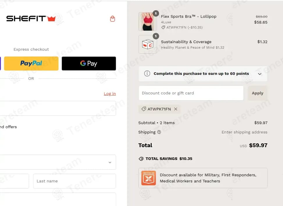 SHEFIT coupon code tested July 2026 – Coupons Scout
