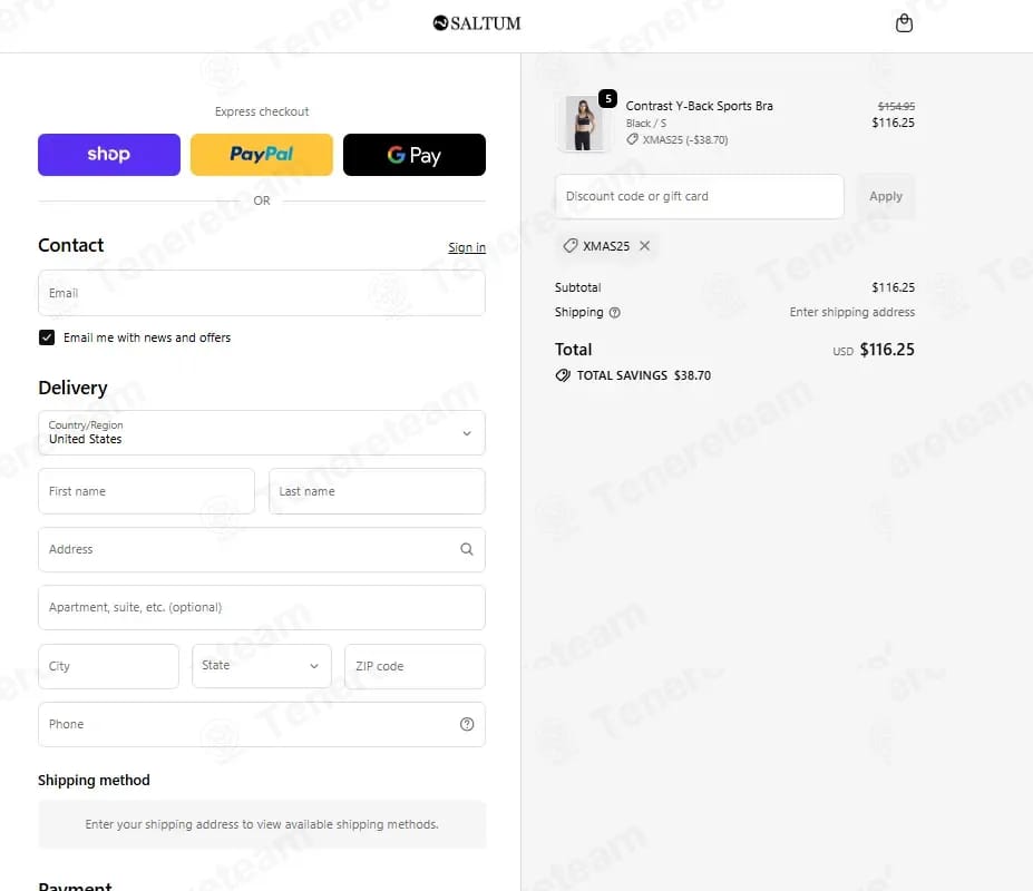 Saltum coupon code tested September 2026 – Coupons Scout