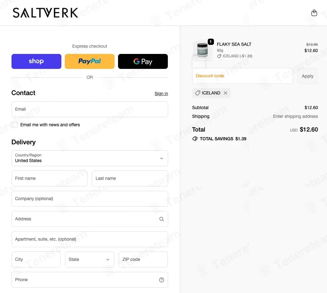 Saltverk coupon code tested July 2026 – Coupons Scout