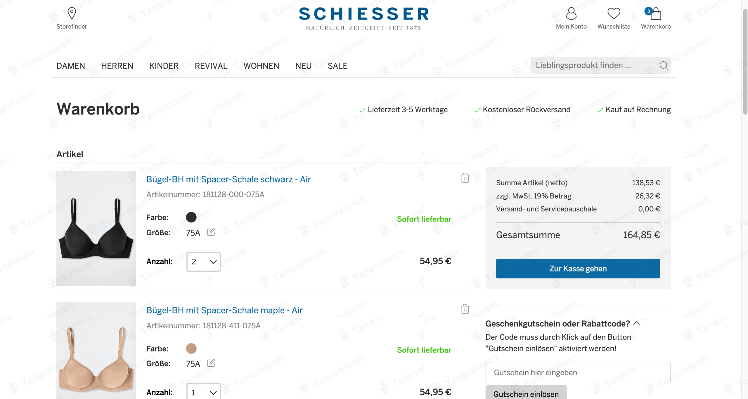 Schiesser CH coupon code tested July 2026 – Coupons Scout