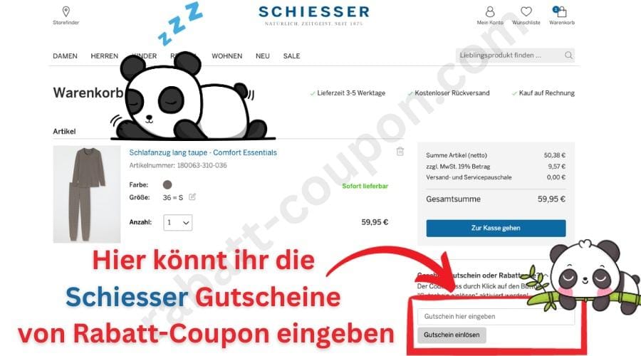 Schiesser CH coupon code tested July 2026 – Coupons Scout