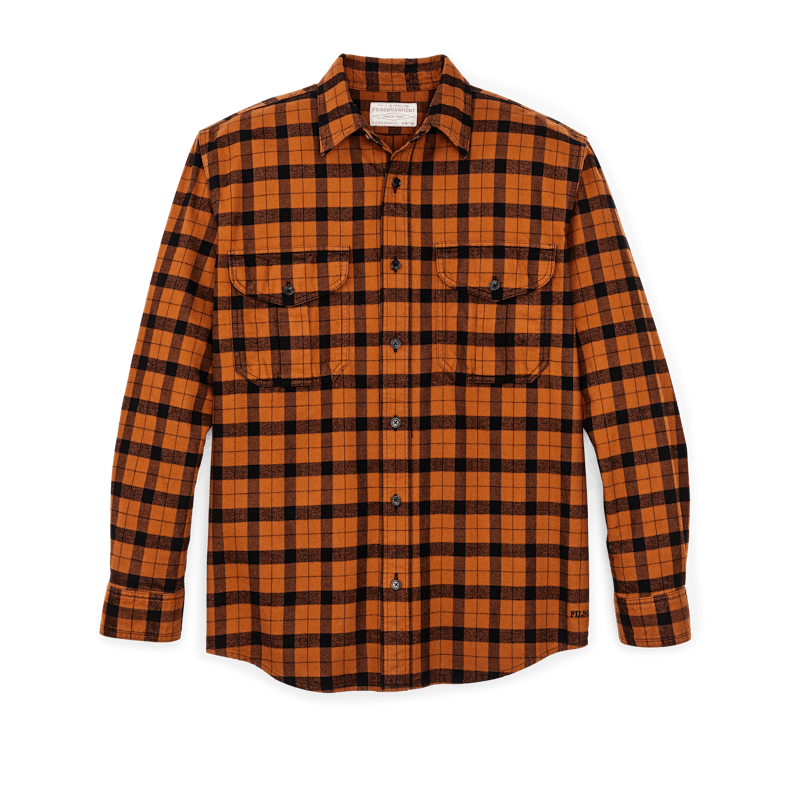 Filson Alaskan Guide Shirt heavyweight cotton flannel plaid heritage workwear