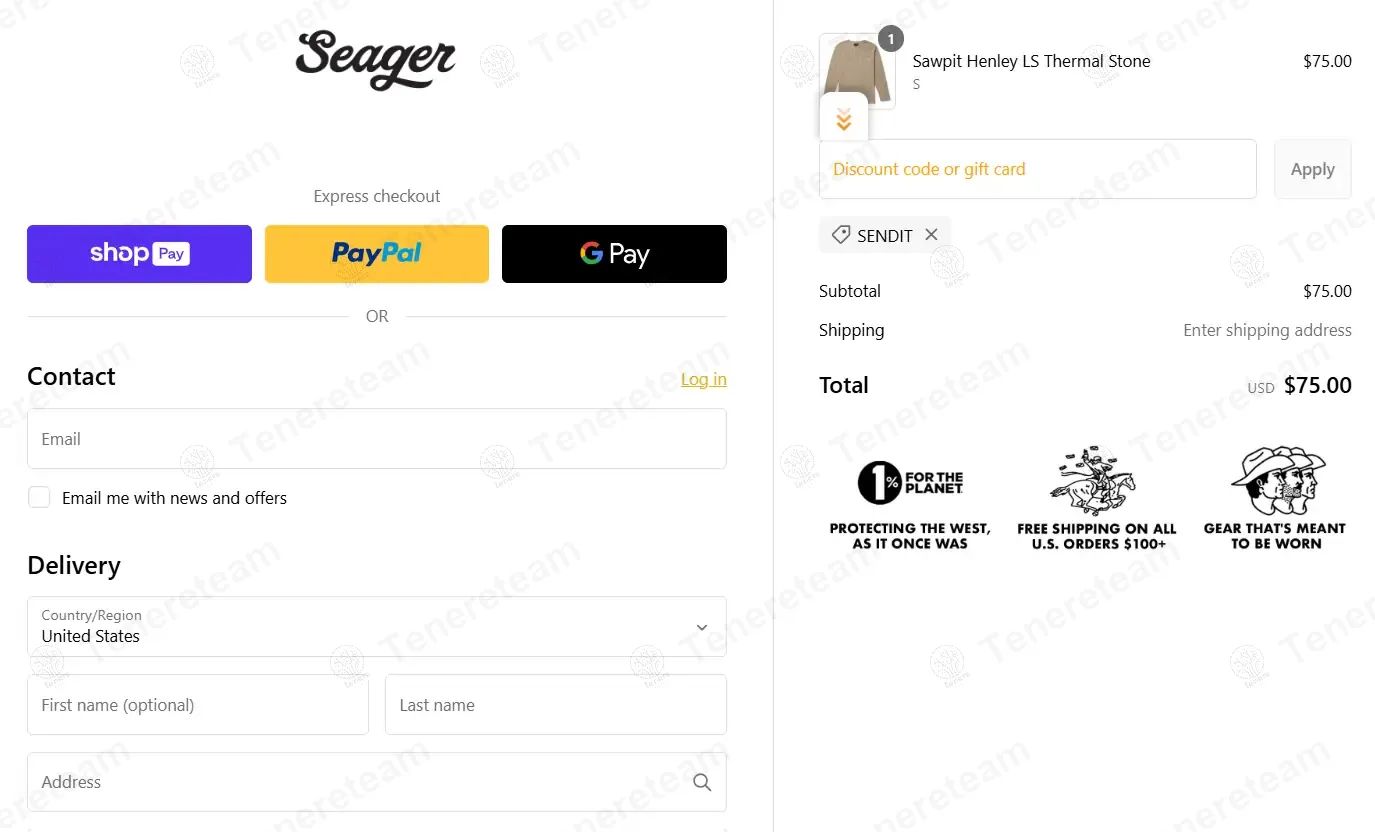 Seager coupon code tested September 2026 – Coupons Scout