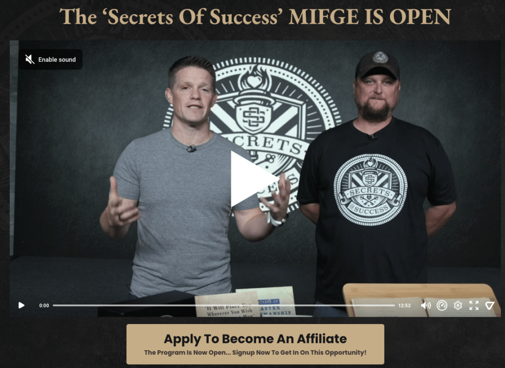 Secretsofsuccess official product July 2026