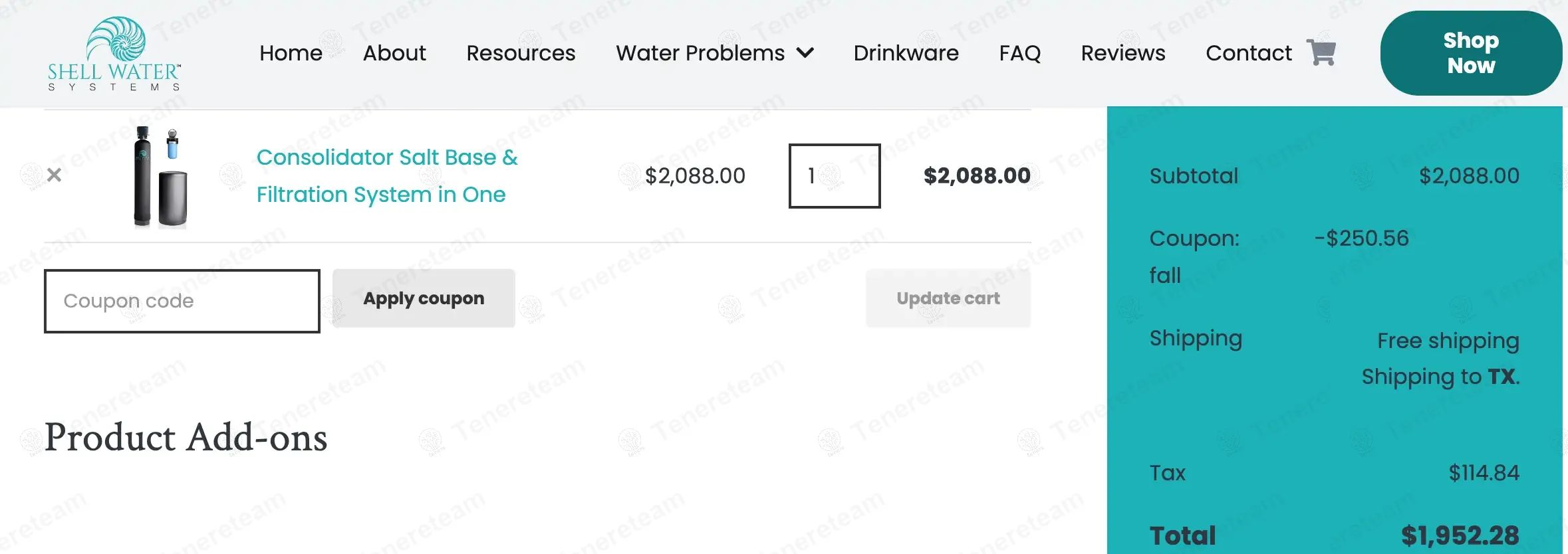 ShellWaterSystems coupon code tested July 2026 – Coupons Scout