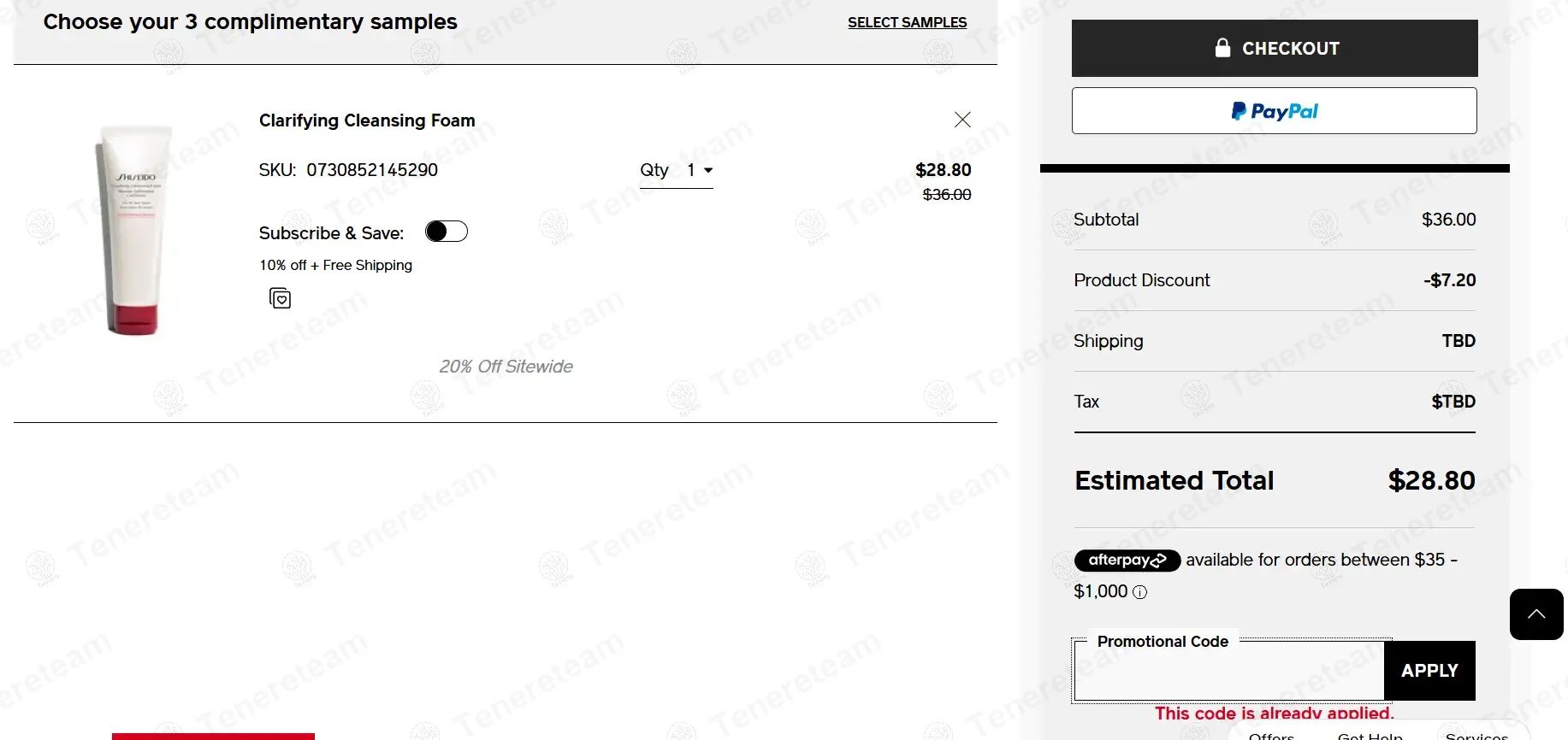 Shiseido coupon code tested July 2026 – Coupons Scout