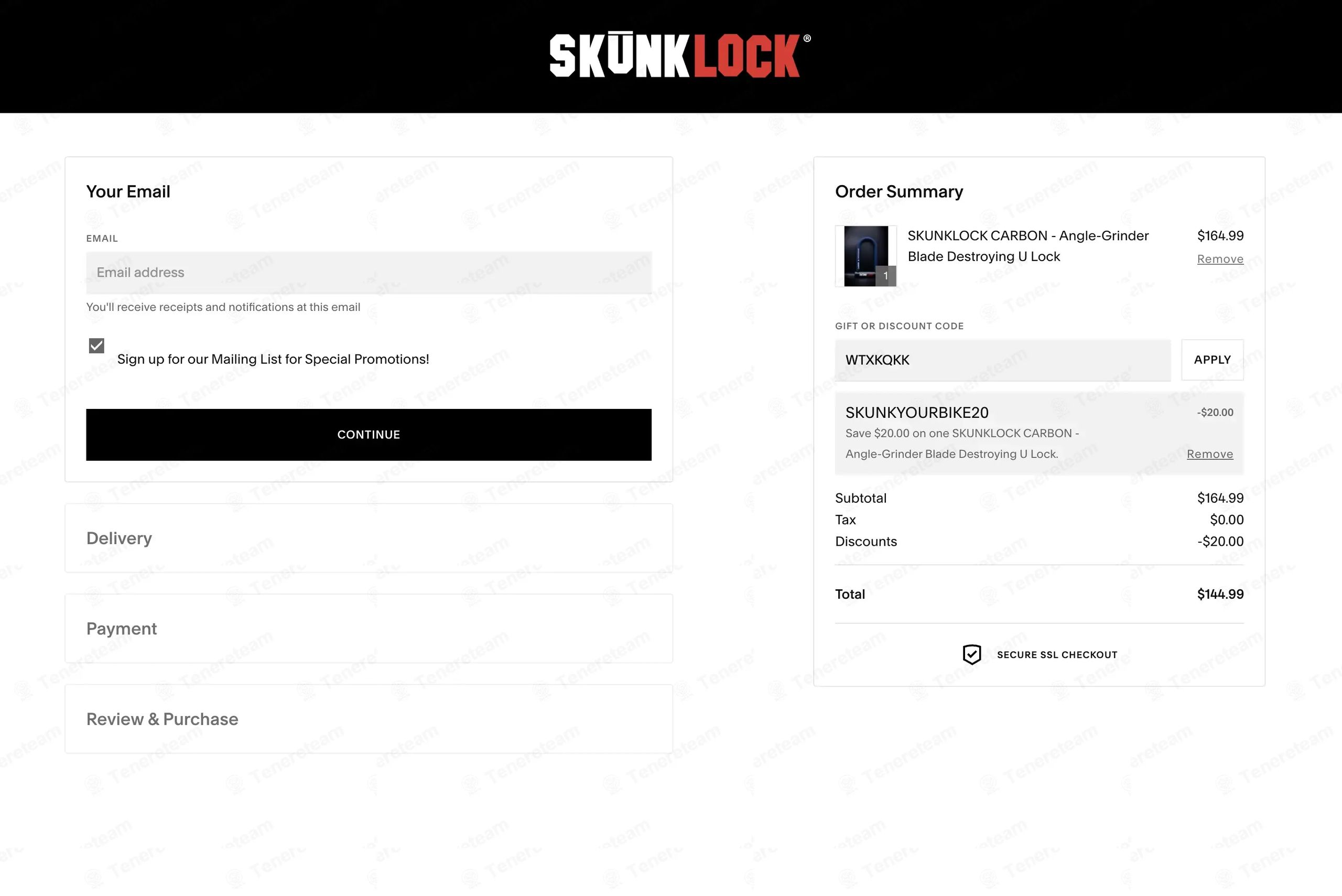 SkunkLock coupon code tested September 2026 – Coupons Scout