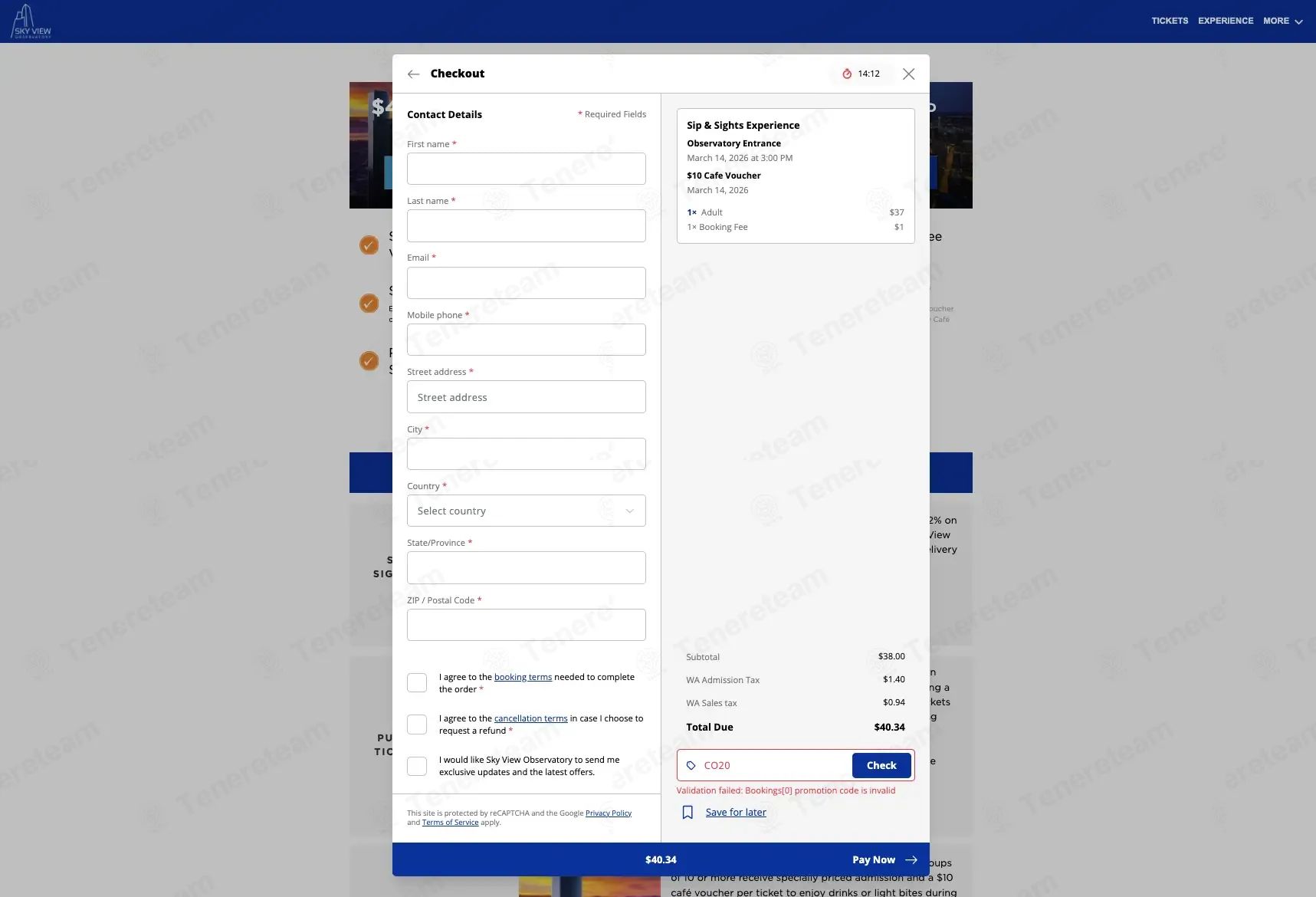SkyViewObservatory coupon code tested July 2026 – Coupons Scout
