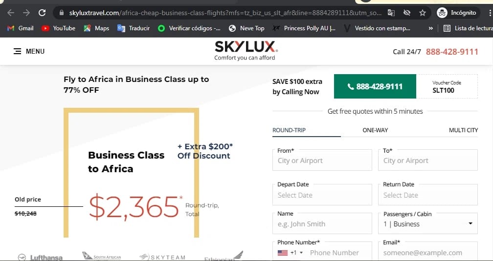 Skyluxtravel coupon code tested July 2026 – Coupons Scout