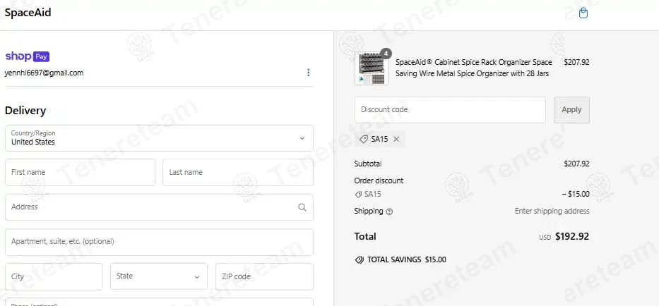 SpaceAid coupon code tested July 2026 – Coupons Scout