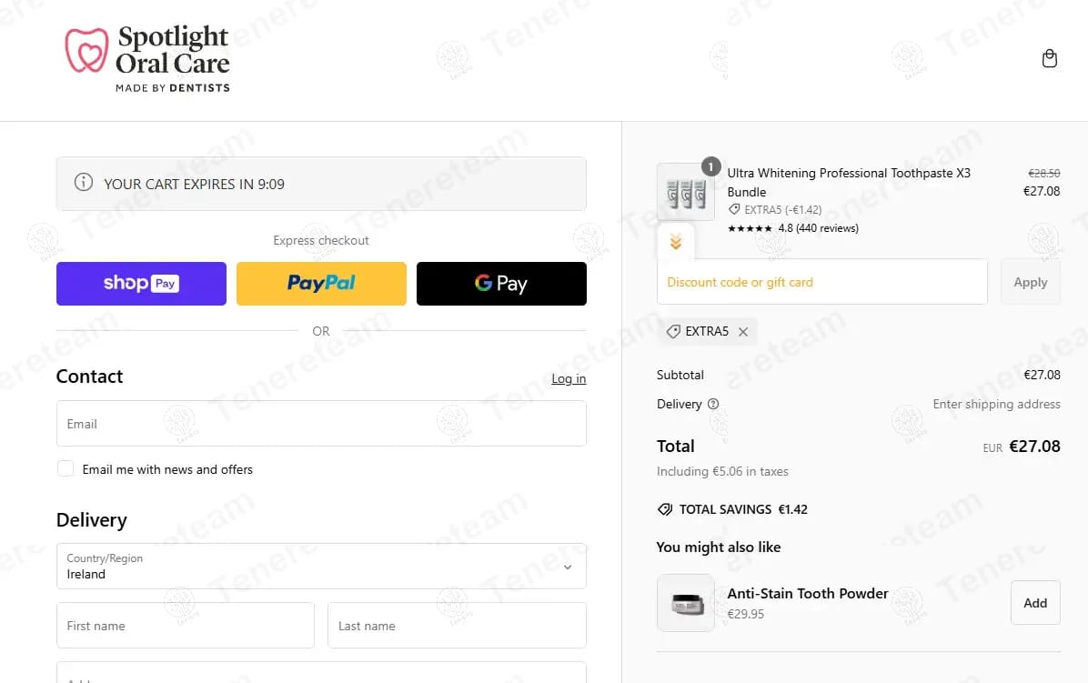 Spotlight Oral Care coupon code tested September 2026 – Coupons Scout