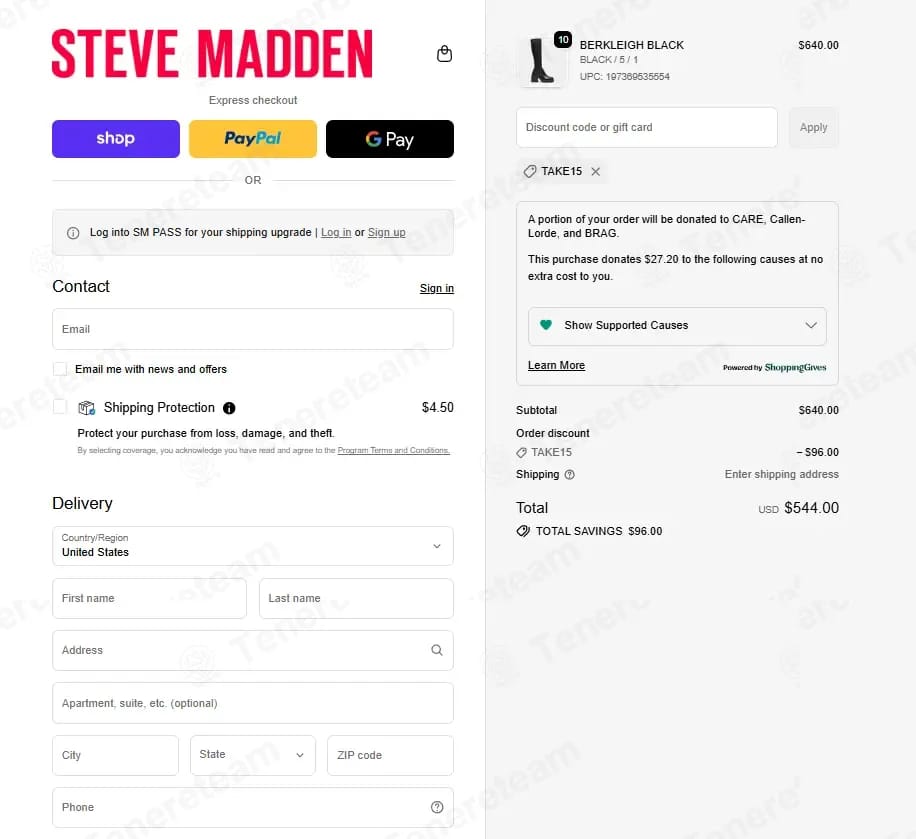 Steve Madden coupon code tested September 2026 – Coupons Scout
