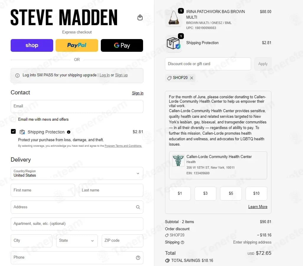 Steve Madden coupon code tested September 2026 – Coupons Scout