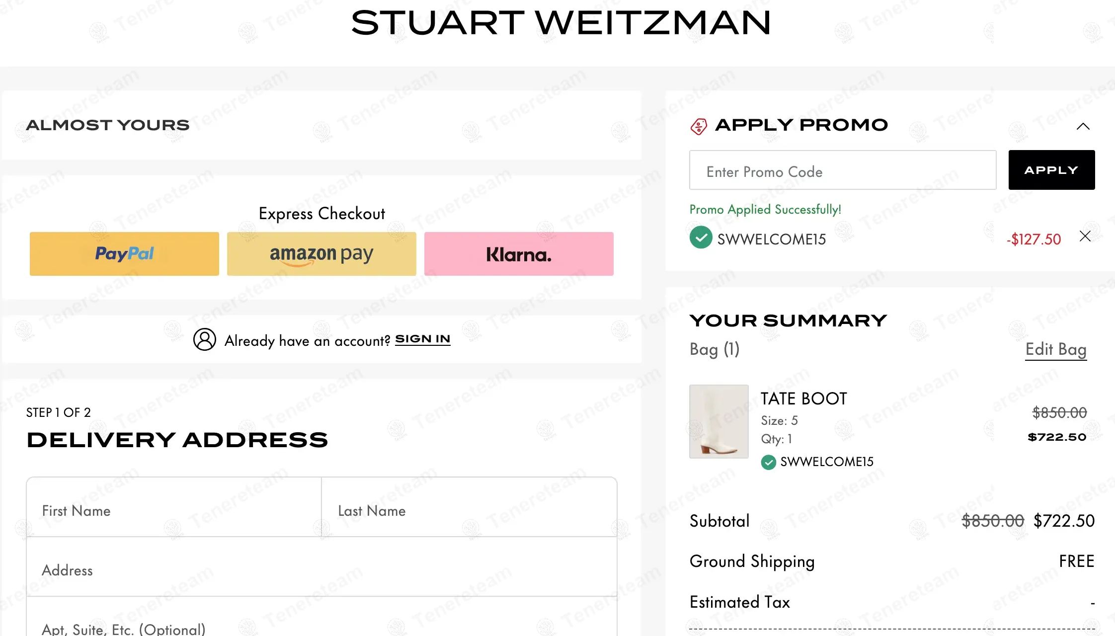 Stuart Weitzman Outlet coupon code tested September 2026 – Coupons Scout