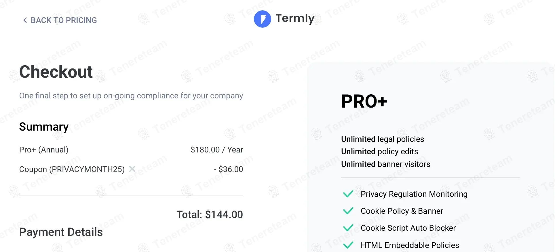 Termly coupon code tested July 2026 – Coupons Scout