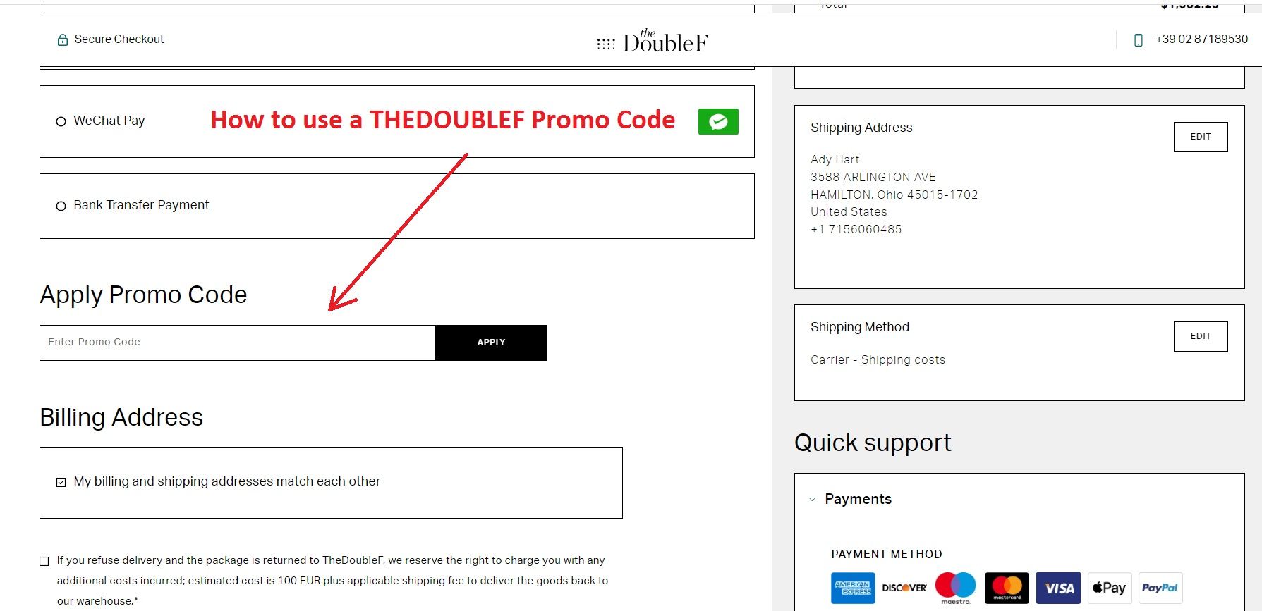 The Double F coupon code tested September 2026 – Coupons Scout