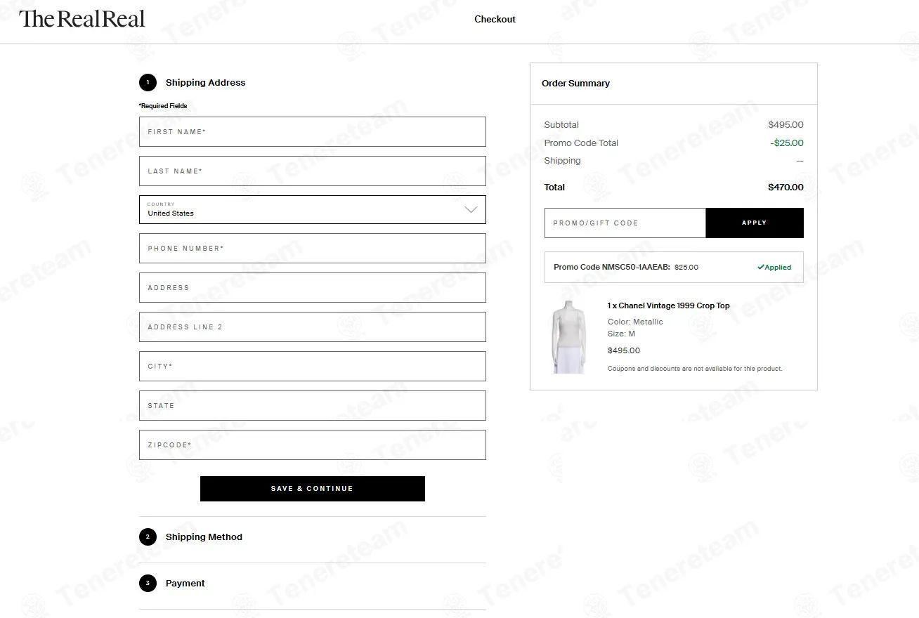 The RealReal coupon code tested September 2026 – Coupons Scout