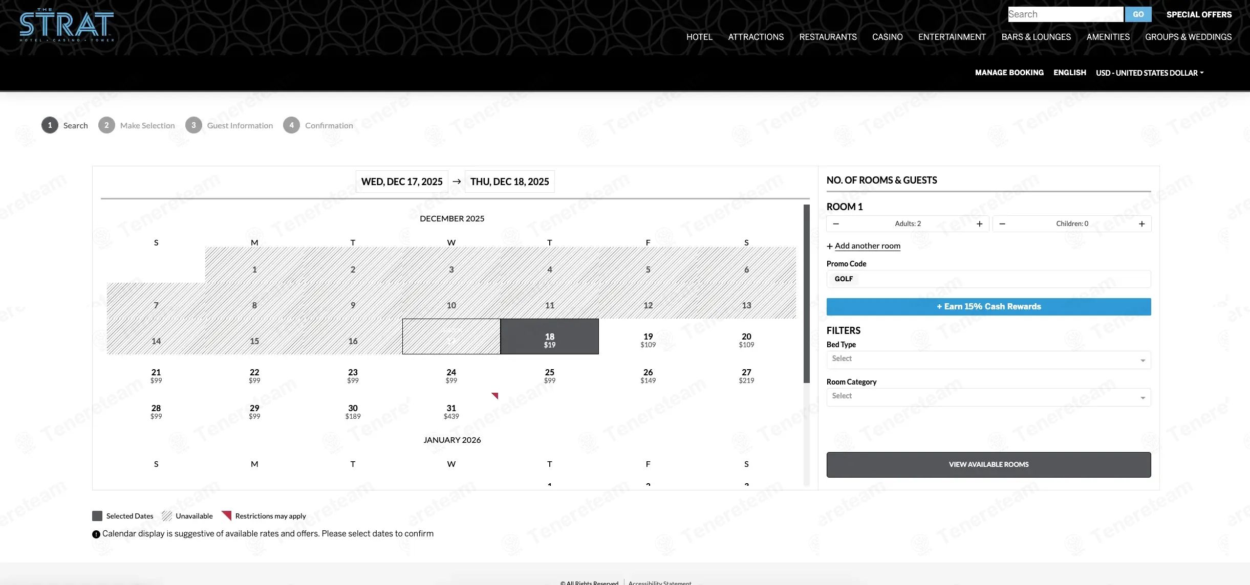 The STRAT Hotel coupon code tested September 2026 – Coupons Scout
