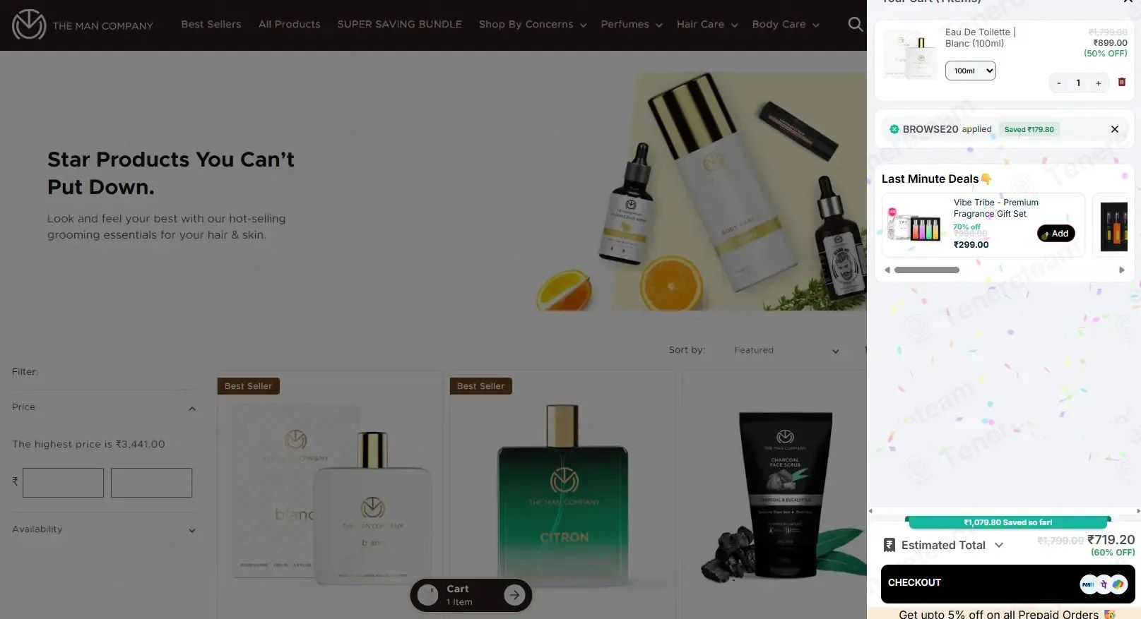 TheManCompany coupon code tested July 2026 – Coupons Scout