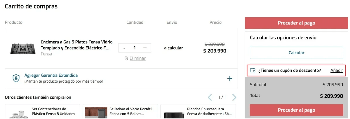 Tienda Fensa coupon code tested September 2026 – Coupons Scout