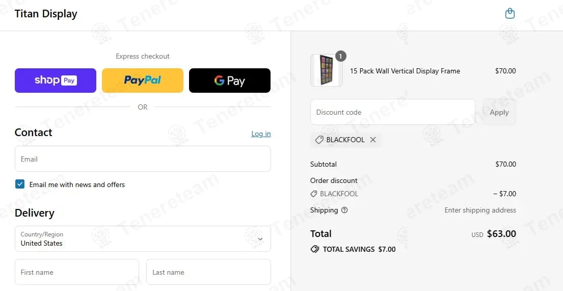 Titan Display coupon code tested September 2026 – Coupons Scout