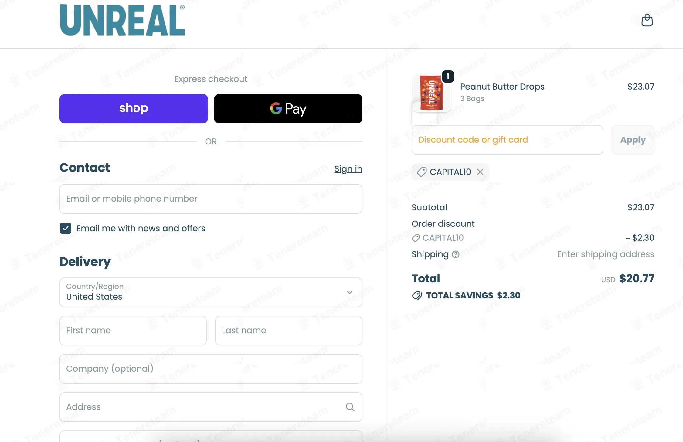 UNREAL Snacks coupon code tested September 2026 – Coupons Scout