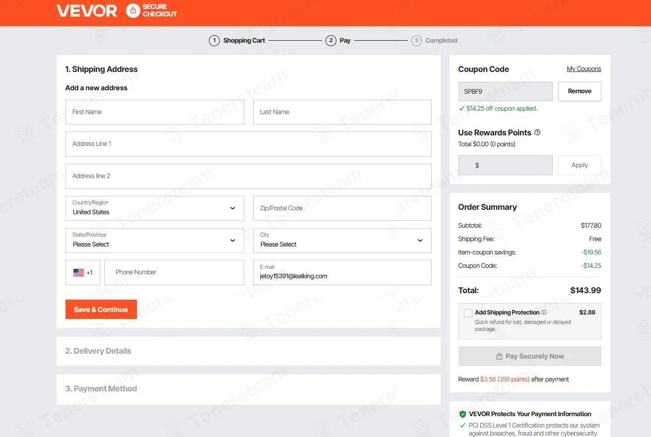 Vevor coupon code tested July 2026 – Coupons Scout