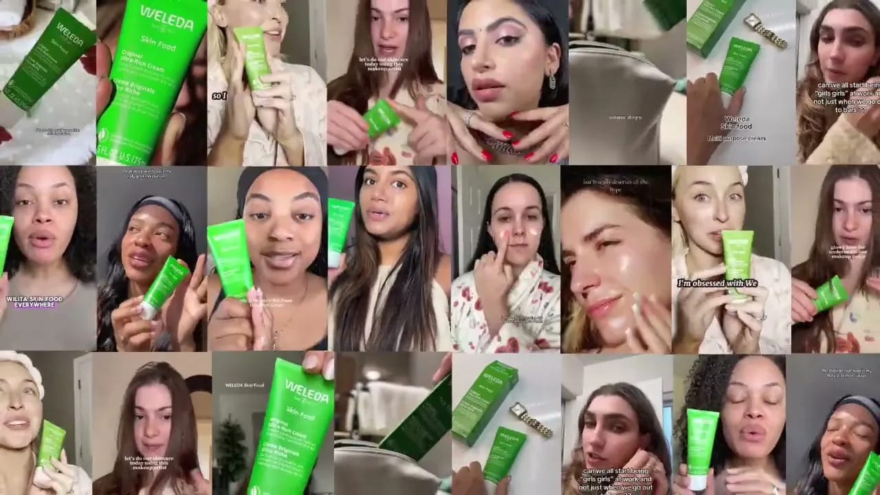 Weleda certified natural skincare brand product lineup showcasing herbal botanical wellness range