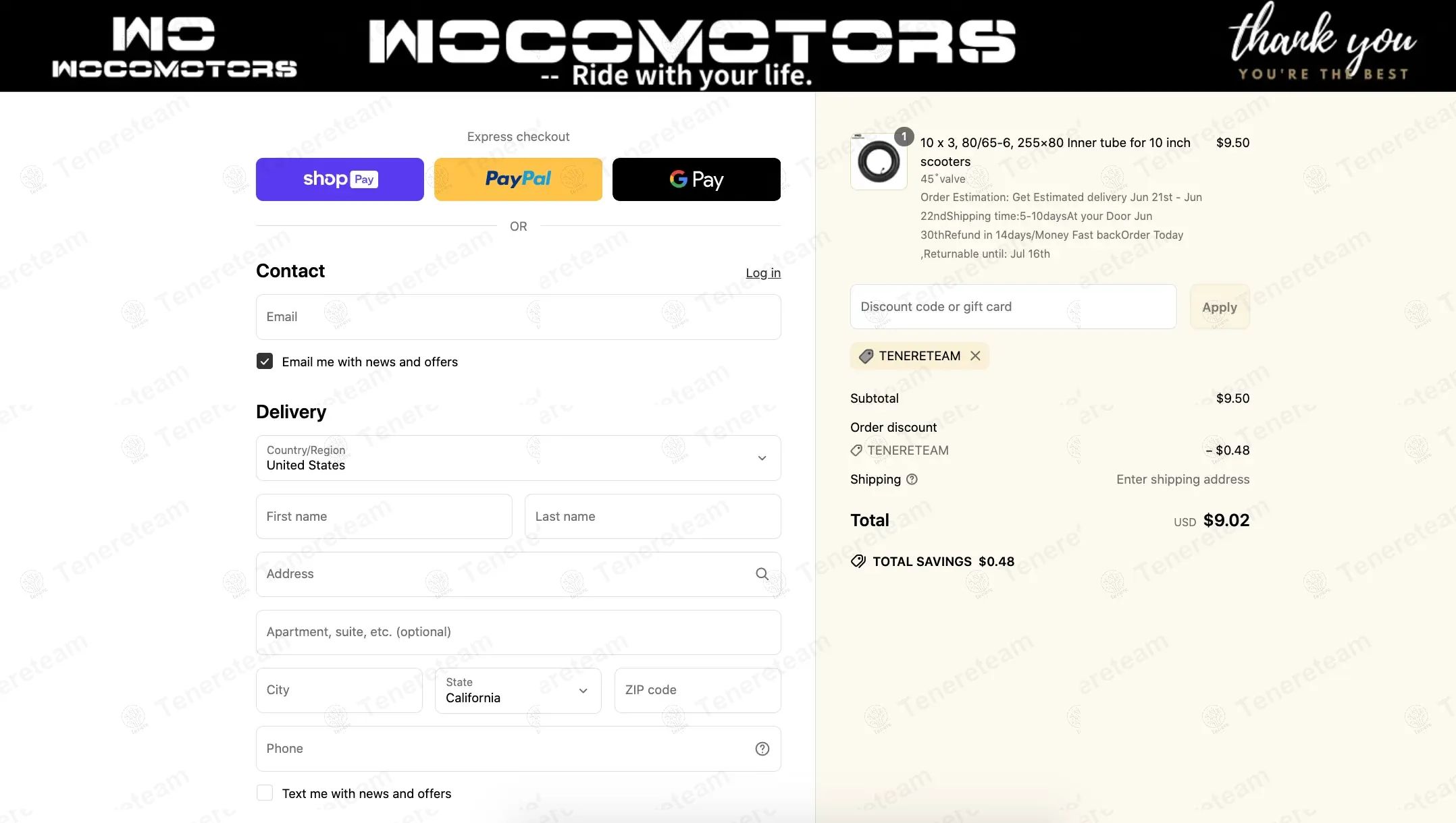 Wocomotors coupon code tested September 2026 – Coupons Scout